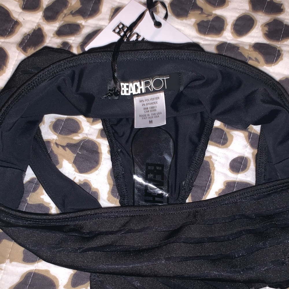 NWT Beach Riot Whitney High Waisted Bikini Bottom - Picture 4 of 4